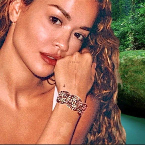 Antique Lotus Blossoms Bracelet - Picture 1 of 16